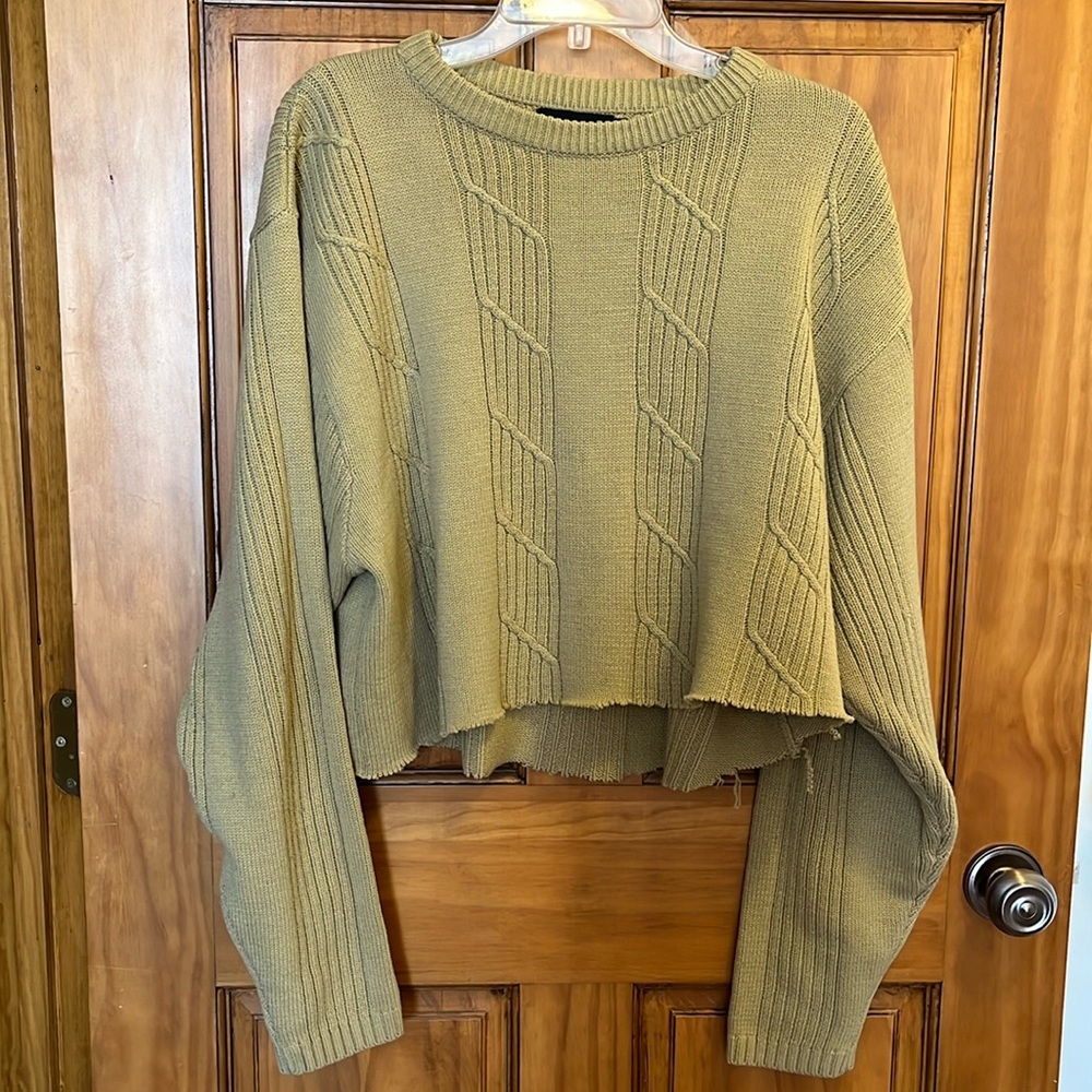 Cropped sweater A. Adams & Spire